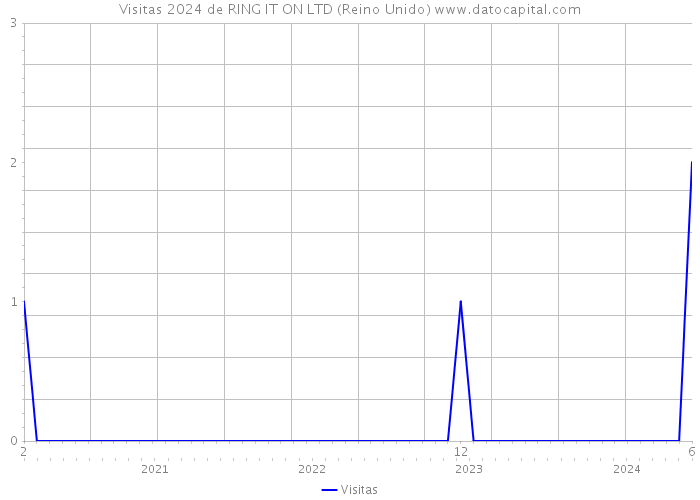 Visitas 2024 de RING IT ON LTD (Reino Unido) 