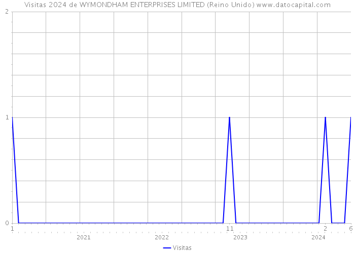 Visitas 2024 de WYMONDHAM ENTERPRISES LIMITED (Reino Unido) 