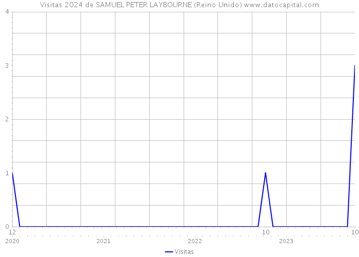 Visitas 2024 de SAMUEL PETER LAYBOURNE (Reino Unido) 