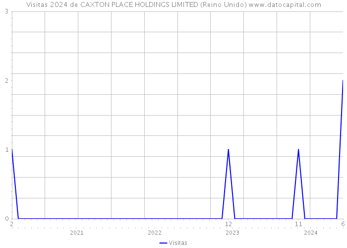 Visitas 2024 de CAXTON PLACE HOLDINGS LIMITED (Reino Unido) 