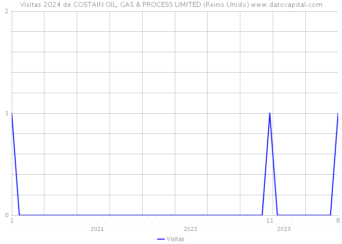 Visitas 2024 de COSTAIN OIL, GAS & PROCESS LIMITED (Reino Unido) 