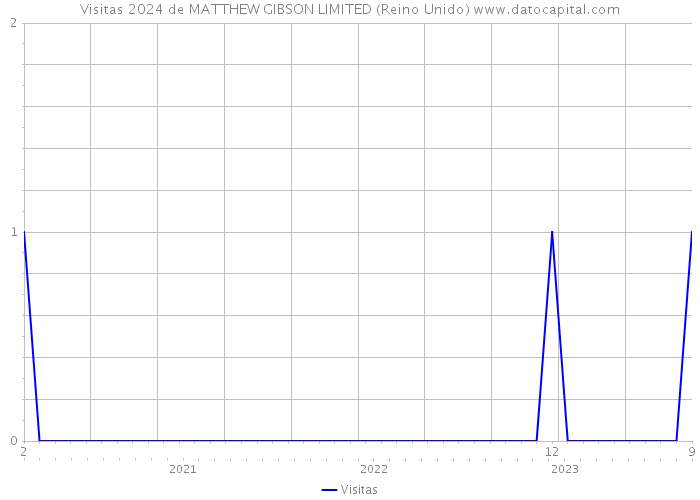 Visitas 2024 de MATTHEW GIBSON LIMITED (Reino Unido) 