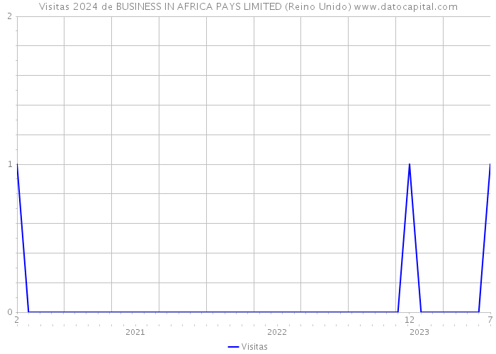 Visitas 2024 de BUSINESS IN AFRICA PAYS LIMITED (Reino Unido) 