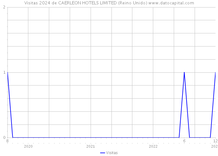 Visitas 2024 de CAERLEON HOTELS LIMITED (Reino Unido) 