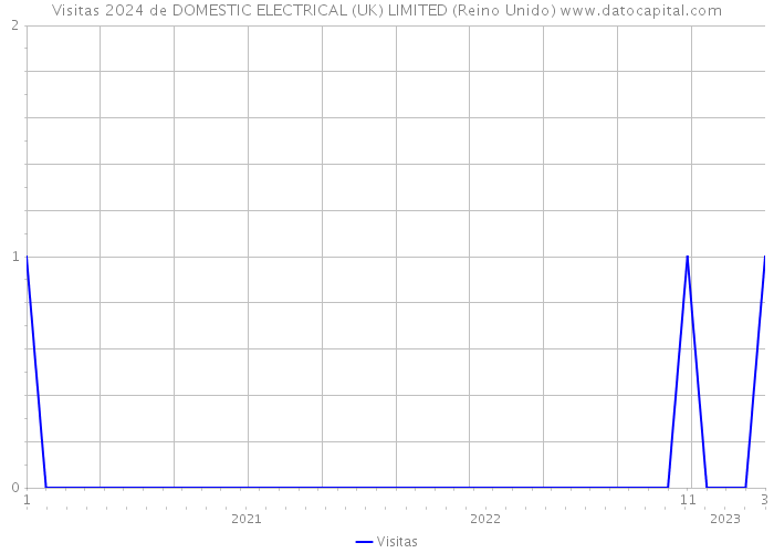 Visitas 2024 de DOMESTIC ELECTRICAL (UK) LIMITED (Reino Unido) 