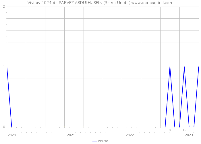 Visitas 2024 de PARVEZ ABDULHUSEIN (Reino Unido) 