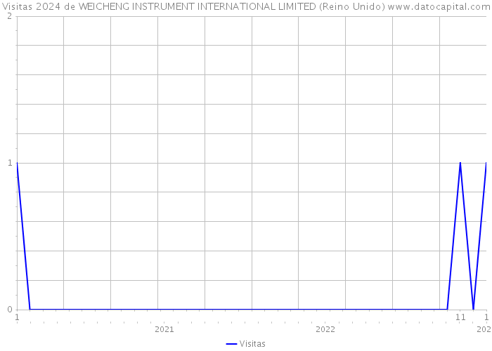 Visitas 2024 de WEICHENG INSTRUMENT INTERNATIONAL LIMITED (Reino Unido) 