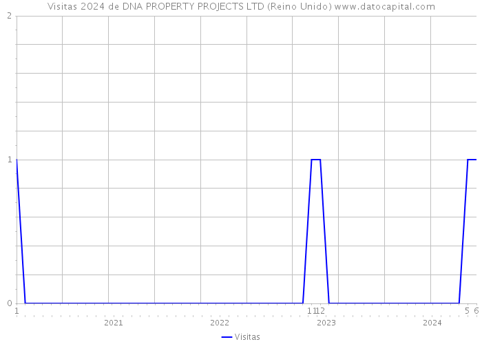 Visitas 2024 de DNA PROPERTY PROJECTS LTD (Reino Unido) 