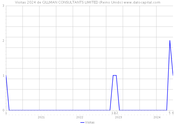 Visitas 2024 de GILLMAN CONSULTANTS LIMITED (Reino Unido) 