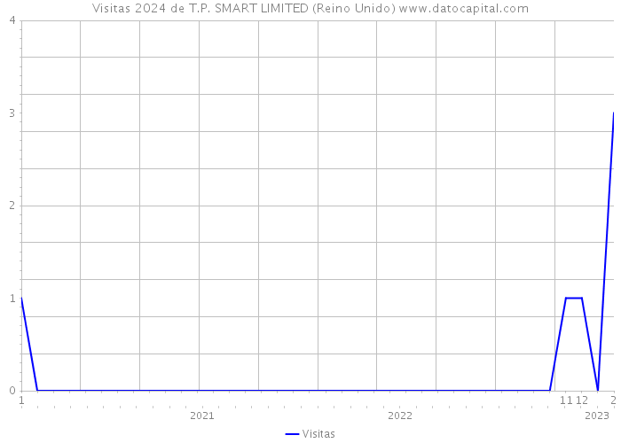 Visitas 2024 de T.P. SMART LIMITED (Reino Unido) 