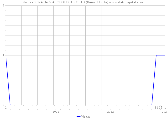 Visitas 2024 de N.A. CHOUDHURY LTD (Reino Unido) 