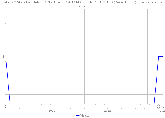 Visitas 2024 de BARNARD CONSULTANCY AND RECRUITMENT LIMITED (Reino Unido) 