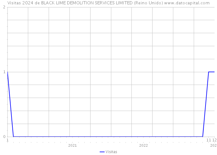 Visitas 2024 de BLACK LIME DEMOLITION SERVICES LIMITED (Reino Unido) 