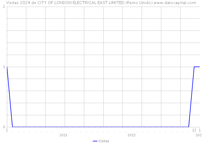 Visitas 2024 de CITY OF LONDON ELECTRICAL EAST LIMITED (Reino Unido) 