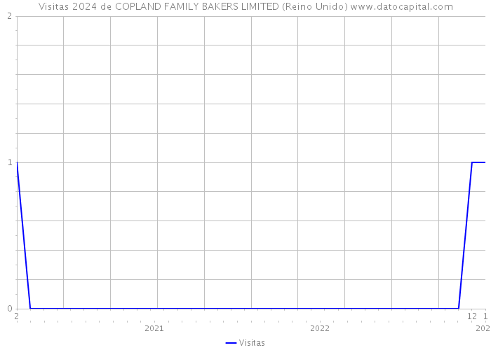 Visitas 2024 de COPLAND FAMILY BAKERS LIMITED (Reino Unido) 