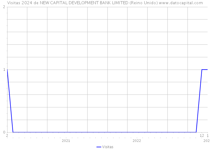 Visitas 2024 de NEW CAPITAL DEVELOPMENT BANK LIMITED (Reino Unido) 