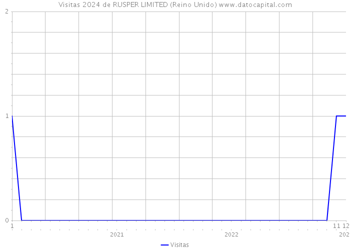 Visitas 2024 de RUSPER LIMITED (Reino Unido) 