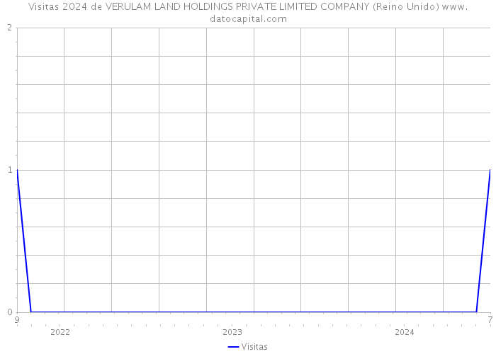 Visitas 2024 de VERULAM LAND HOLDINGS PRIVATE LIMITED COMPANY (Reino Unido) 