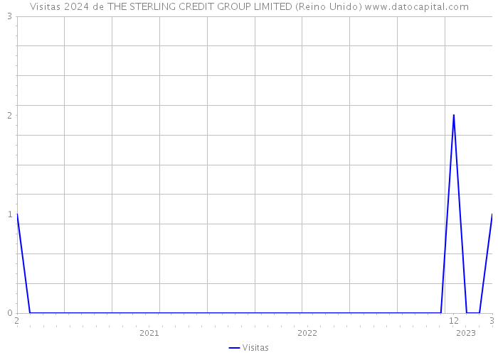 Visitas 2024 de THE STERLING CREDIT GROUP LIMITED (Reino Unido) 