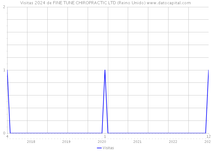 Visitas 2024 de FINE TUNE CHIROPRACTIC LTD (Reino Unido) 