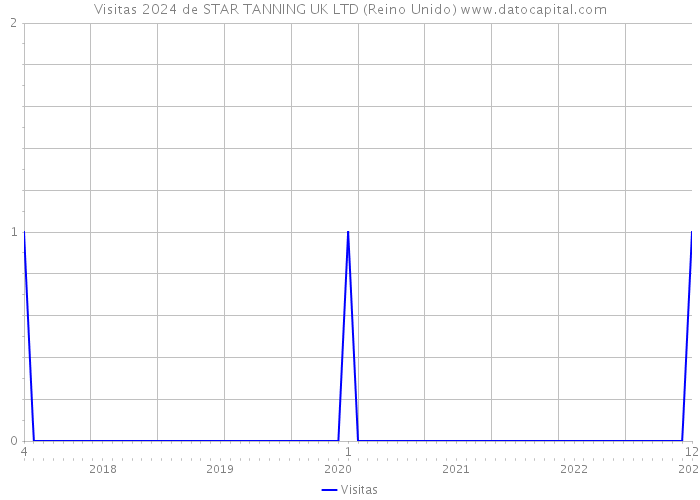 Visitas 2024 de STAR TANNING UK LTD (Reino Unido) 