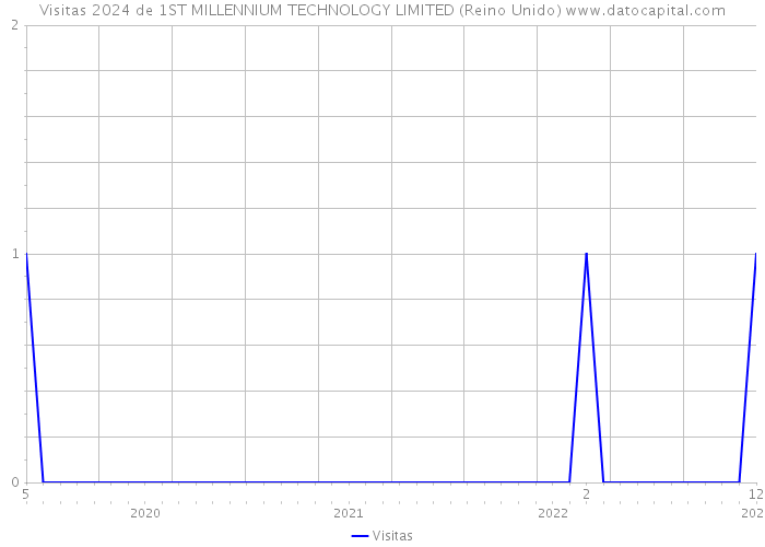 Visitas 2024 de 1ST MILLENNIUM TECHNOLOGY LIMITED (Reino Unido) 