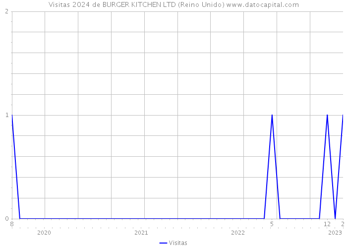 Visitas 2024 de BURGER KITCHEN LTD (Reino Unido) 