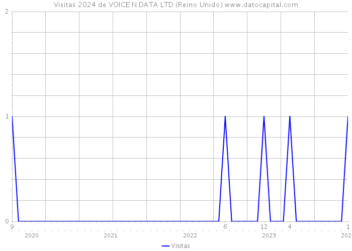 Visitas 2024 de VOICE N DATA LTD (Reino Unido) 