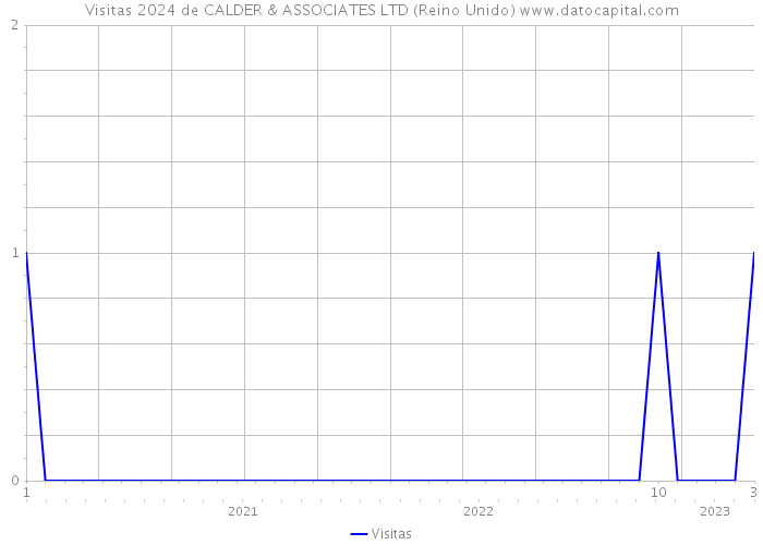 Visitas 2024 de CALDER & ASSOCIATES LTD (Reino Unido) 