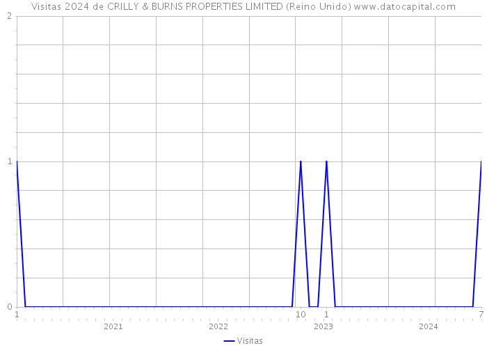 Visitas 2024 de CRILLY & BURNS PROPERTIES LIMITED (Reino Unido) 