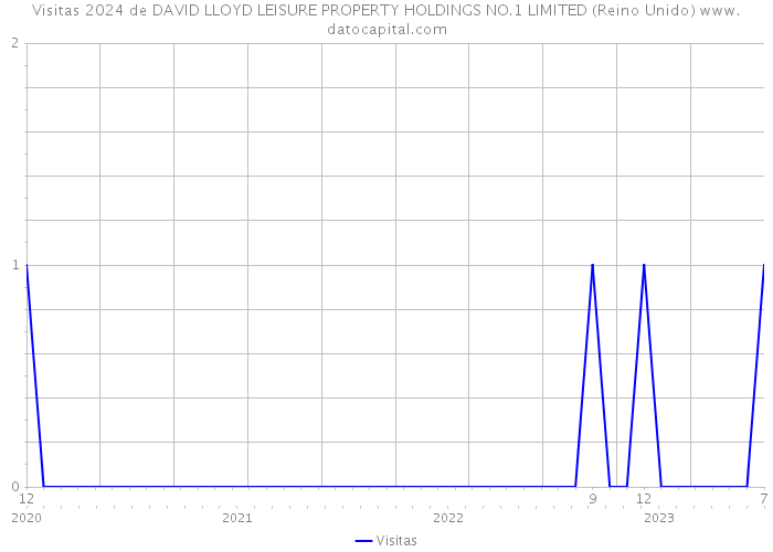 Visitas 2024 de DAVID LLOYD LEISURE PROPERTY HOLDINGS NO.1 LIMITED (Reino Unido) 