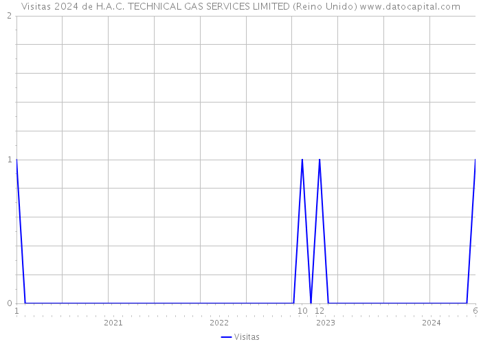 Visitas 2024 de H.A.C. TECHNICAL GAS SERVICES LIMITED (Reino Unido) 