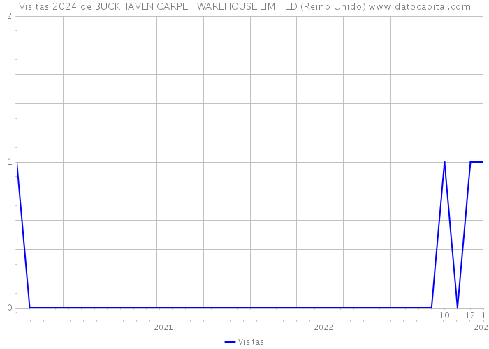 Visitas 2024 de BUCKHAVEN CARPET WAREHOUSE LIMITED (Reino Unido) 