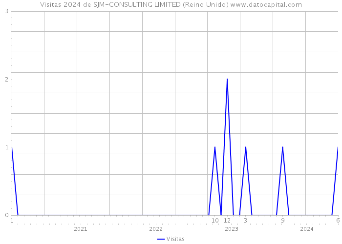 Visitas 2024 de SJM-CONSULTING LIMITED (Reino Unido) 