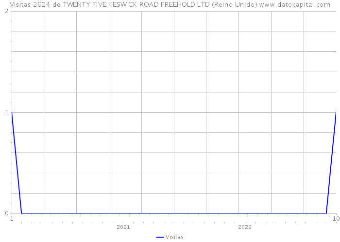 Visitas 2024 de TWENTY FIVE KESWICK ROAD FREEHOLD LTD (Reino Unido) 