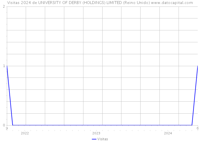 Visitas 2024 de UNIVERSITY OF DERBY (HOLDINGS) LIMITED (Reino Unido) 