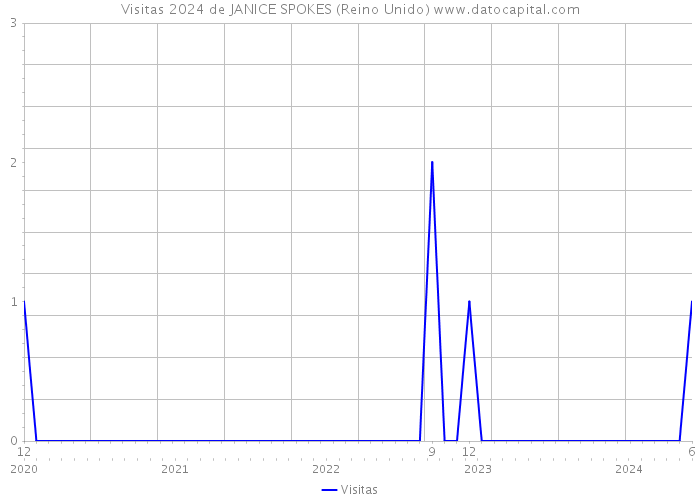 Visitas 2024 de JANICE SPOKES (Reino Unido) 