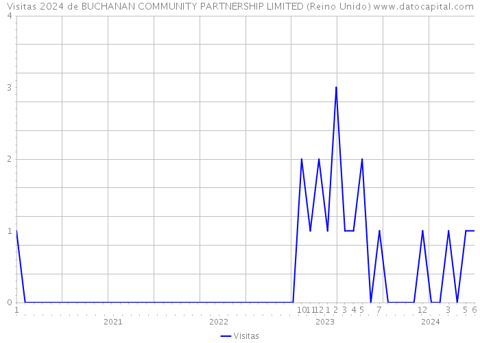 Visitas 2024 de BUCHANAN COMMUNITY PARTNERSHIP LIMITED (Reino Unido) 