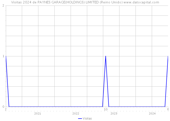 Visitas 2024 de PAYNES GARAGE(HOLDINGS) LIMITED (Reino Unido) 