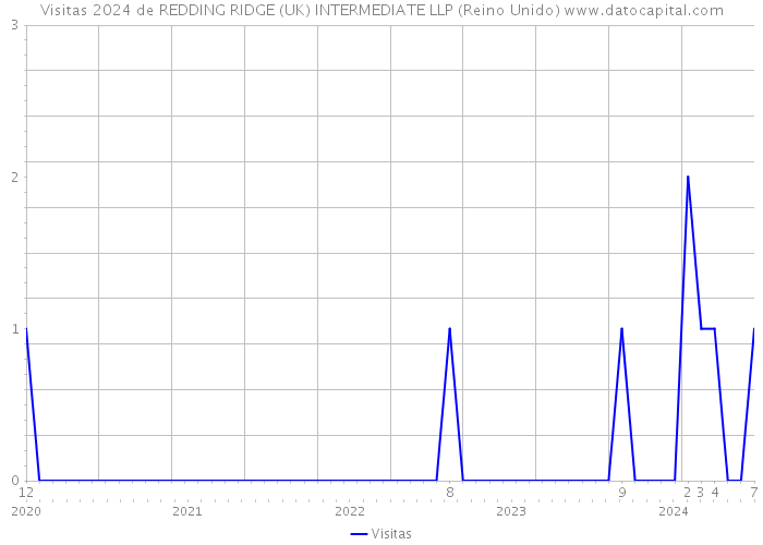 Visitas 2024 de REDDING RIDGE (UK) INTERMEDIATE LLP (Reino Unido) 