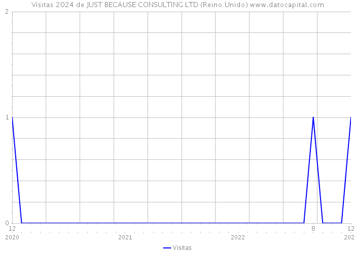 Visitas 2024 de JUST BECAUSE CONSULTING LTD (Reino Unido) 