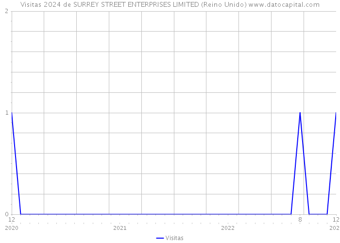 Visitas 2024 de SURREY STREET ENTERPRISES LIMITED (Reino Unido) 