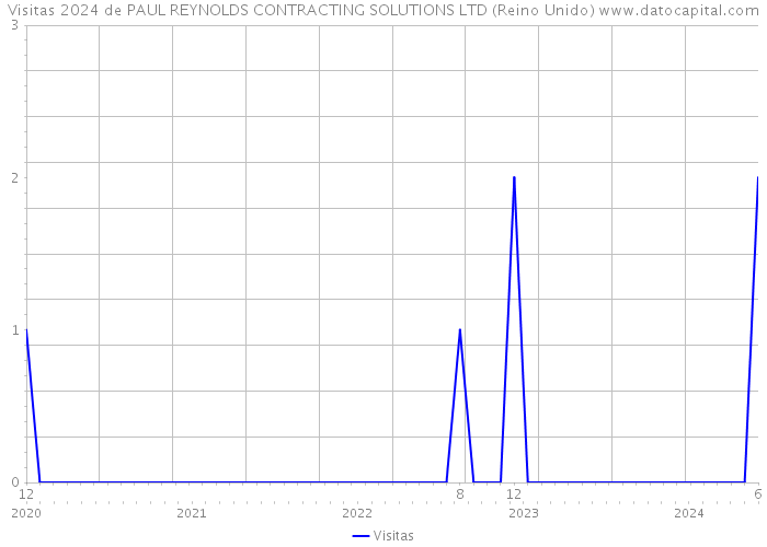 Visitas 2024 de PAUL REYNOLDS CONTRACTING SOLUTIONS LTD (Reino Unido) 