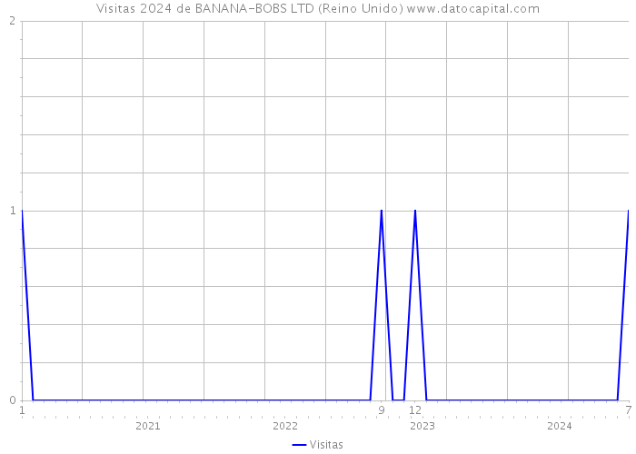 Visitas 2024 de BANANA-BOBS LTD (Reino Unido) 