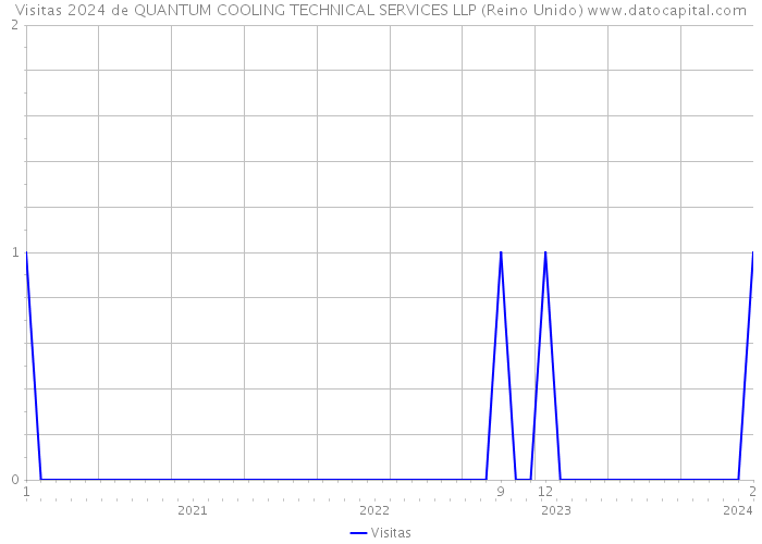 Visitas 2024 de QUANTUM COOLING TECHNICAL SERVICES LLP (Reino Unido) 