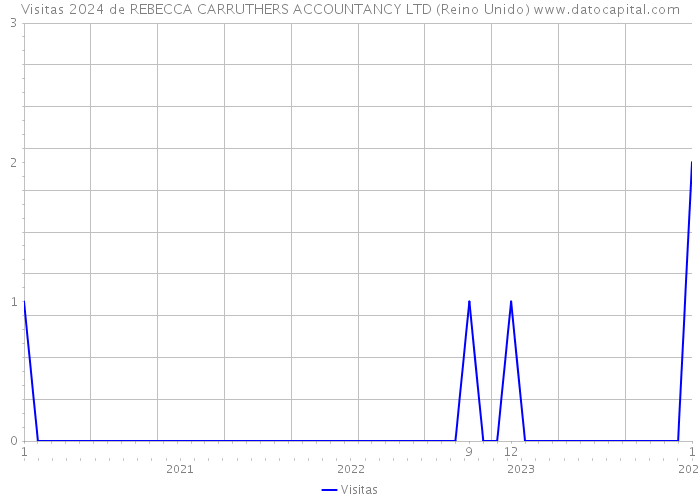 Visitas 2024 de REBECCA CARRUTHERS ACCOUNTANCY LTD (Reino Unido) 