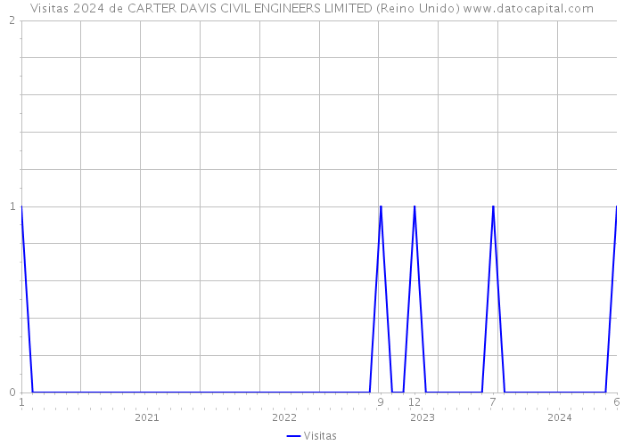 Visitas 2024 de CARTER DAVIS CIVIL ENGINEERS LIMITED (Reino Unido) 