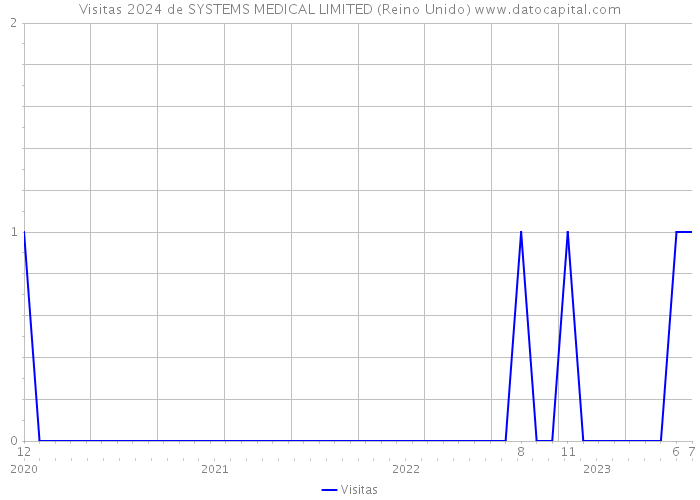 Visitas 2024 de SYSTEMS MEDICAL LIMITED (Reino Unido) 