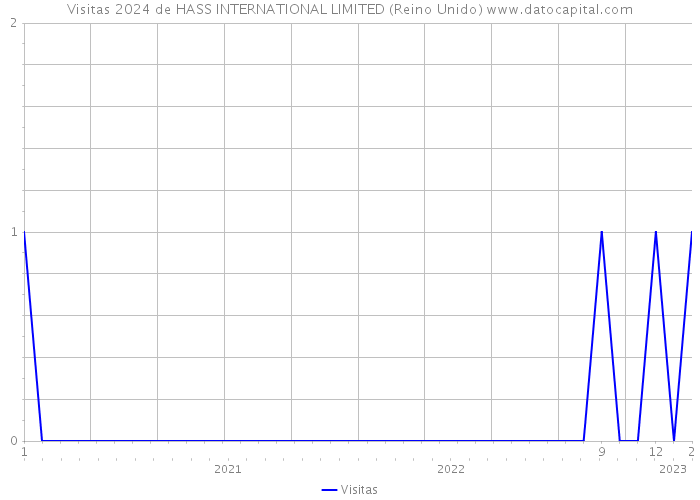 Visitas 2024 de HASS INTERNATIONAL LIMITED (Reino Unido) 