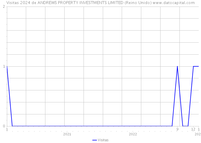 Visitas 2024 de ANDREWS PROPERTY INVESTMENTS LIMITED (Reino Unido) 